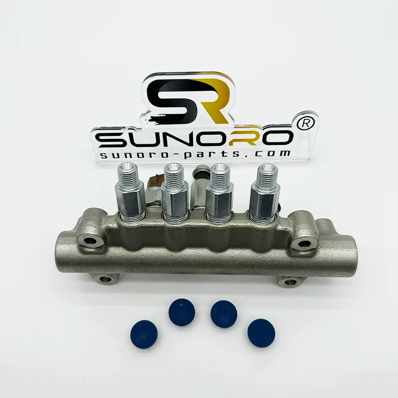 095440-0350 High Pressure Diesel Fuel Common Rail Assembly Applicable To Hita-chi Sum-itomo Ca-se Jcbb 4JJ1 4HK1 Engine