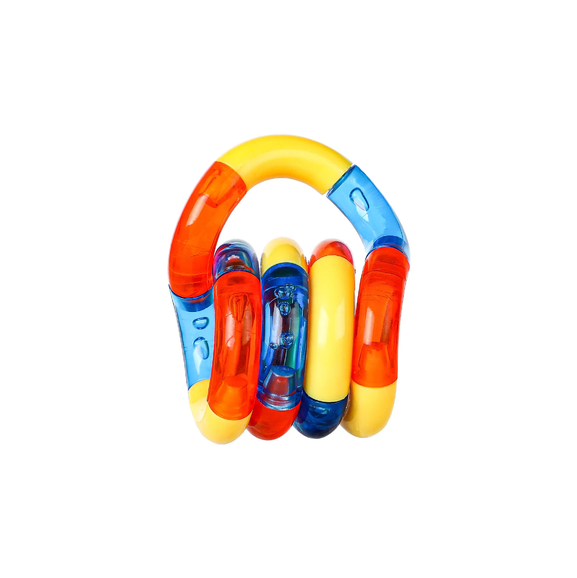 Twisted Ring Fidget Trick Rope Fidget Toy Creative DIY Winding Leisure Education Stress Relief Kid Xmas Toy