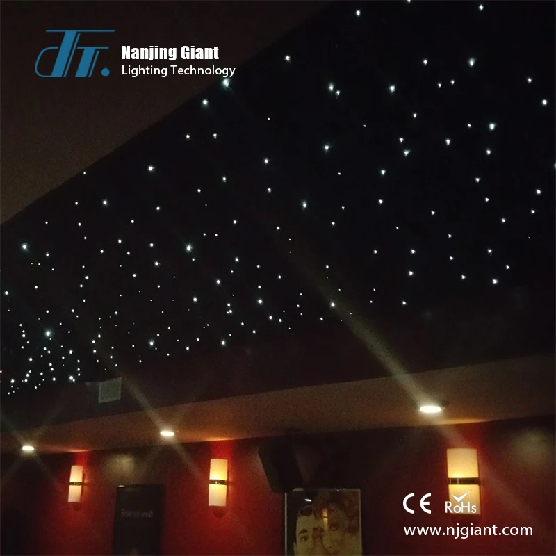 16W High Quality Starry Sky Ceiling Easy Installation Fiber Optic Light Kit