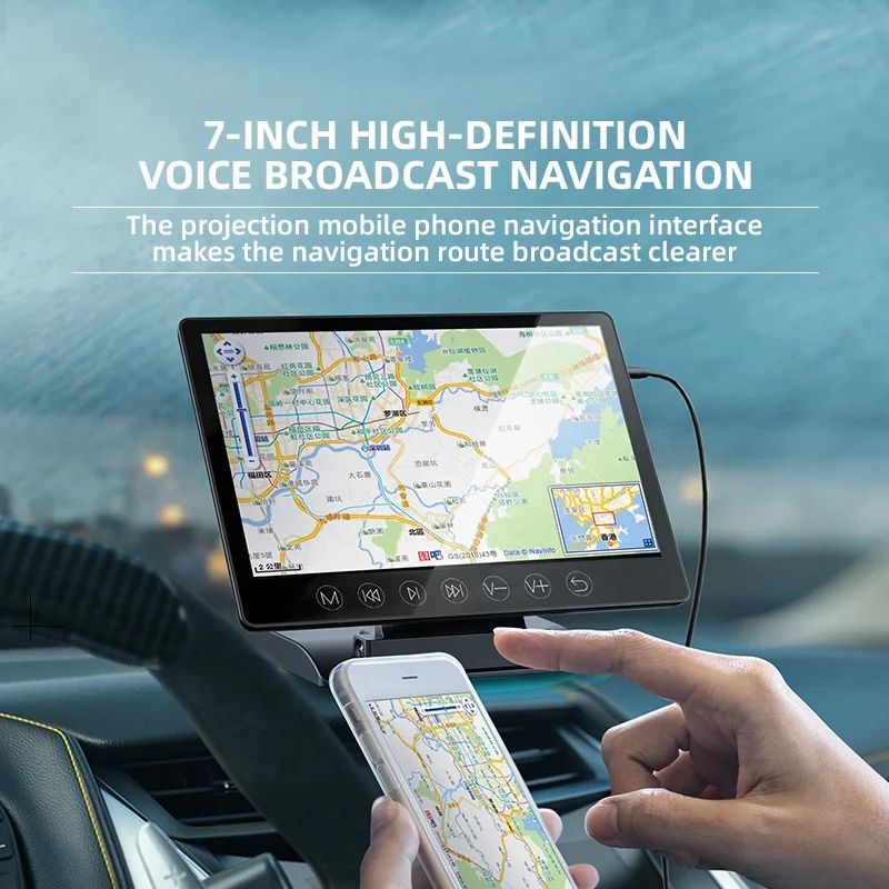 Car Player 2 Din 7 Inch Screen Android Car Stereo Audio Player Mirror Link FM/TF/U Disk MP5 with Accessories