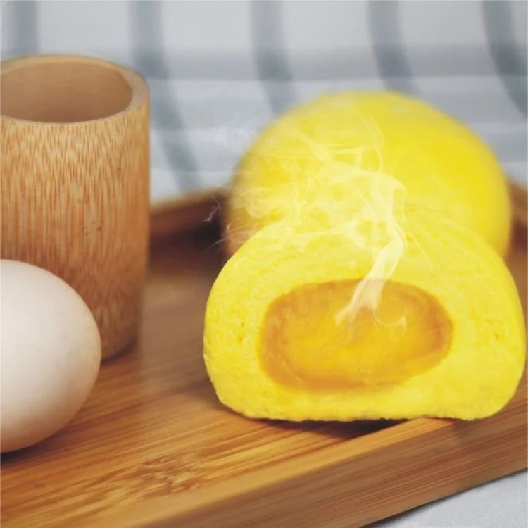 Оптовая продажа замороженных Baozi фаршированных сливочным заварным кремом китайские знаменитые закуски десерт специальный завтрак
