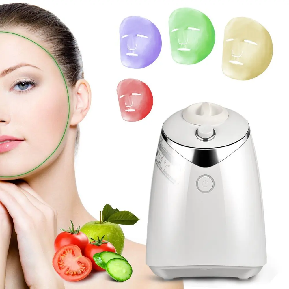 
CVB-848 Electrical Automatic FruitMask Machine DIY Natural Fruit Vegetable Milk FacialMask Maker With 32 pcs Collagen Tablet 
