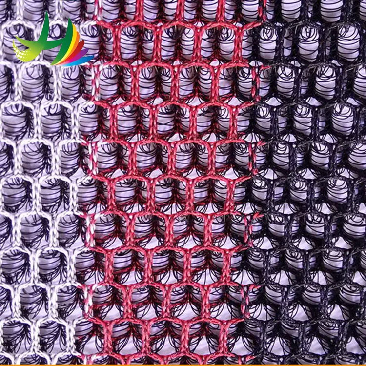 3d air for motorcycle seat cover mesh fabric sandwich