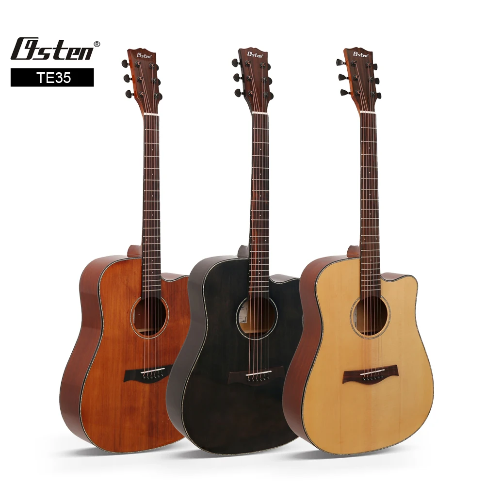 41 Inch Factory Direct Supply Acoustic Guitar Spruce Solid wood Top Rosewood Bridge Wholesale Factory Price Guitar For Sale