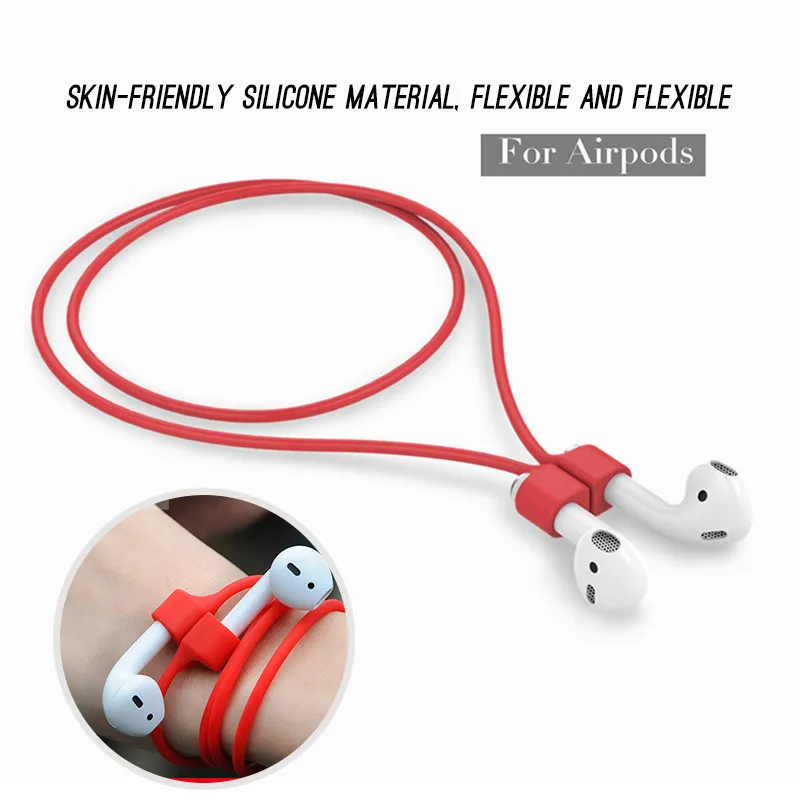 Магнитный ремешок для наушников Airpods силиконовый шнурок pro 1 2