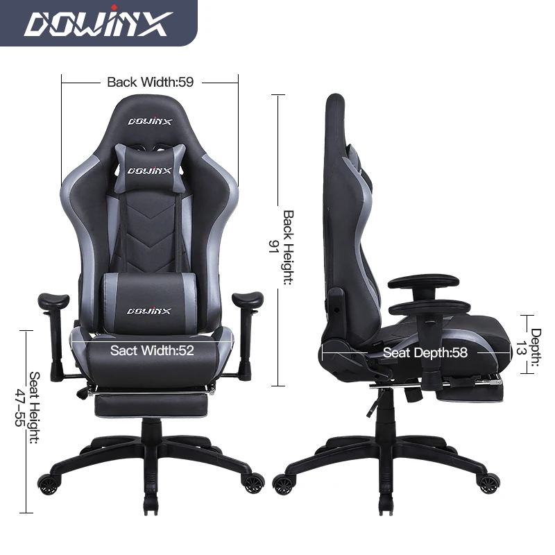 Эргономичный удобный роскошный игровой стул с высокой спинкой кресло-качалка для компьютерных игр офисное кресло