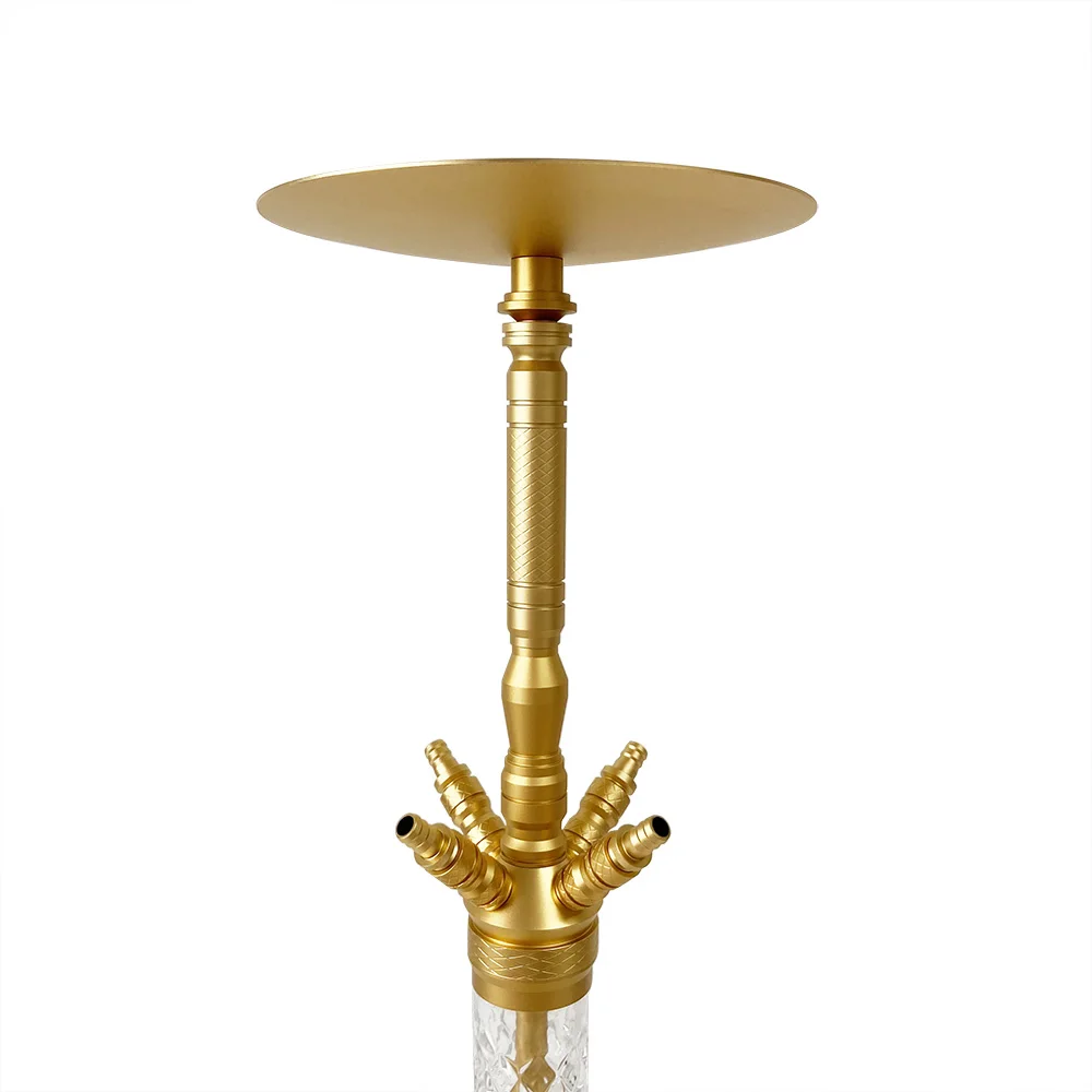 Оптовая продажа новый дизайн хорошее качество машина для уничтожения золота кальян наргиле Chicha курительный набор кальяна