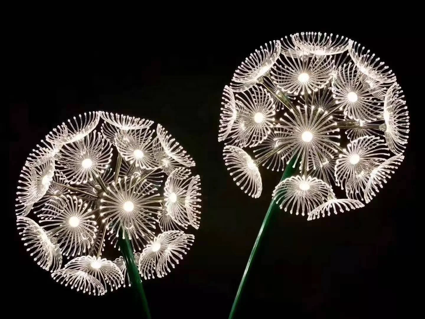 new 2022 rgb decorative luminaires music ceiling lights decoration pixel led tube light dandelion cream face