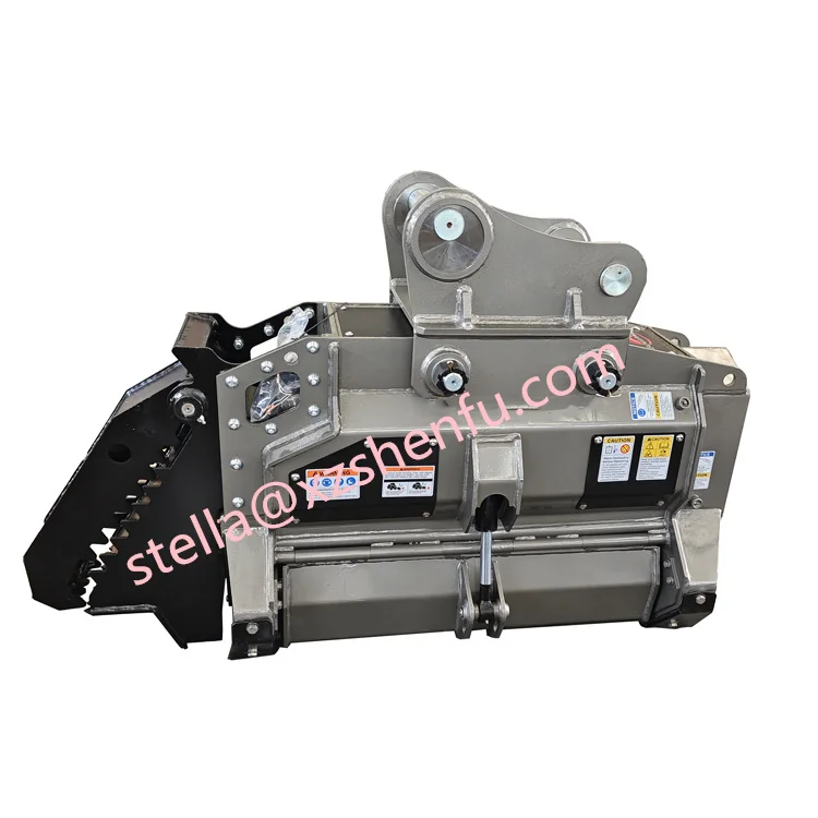 Excavator Wood Chipper Wood Mulcher from China Factory SF Made for 12Tons Excavator