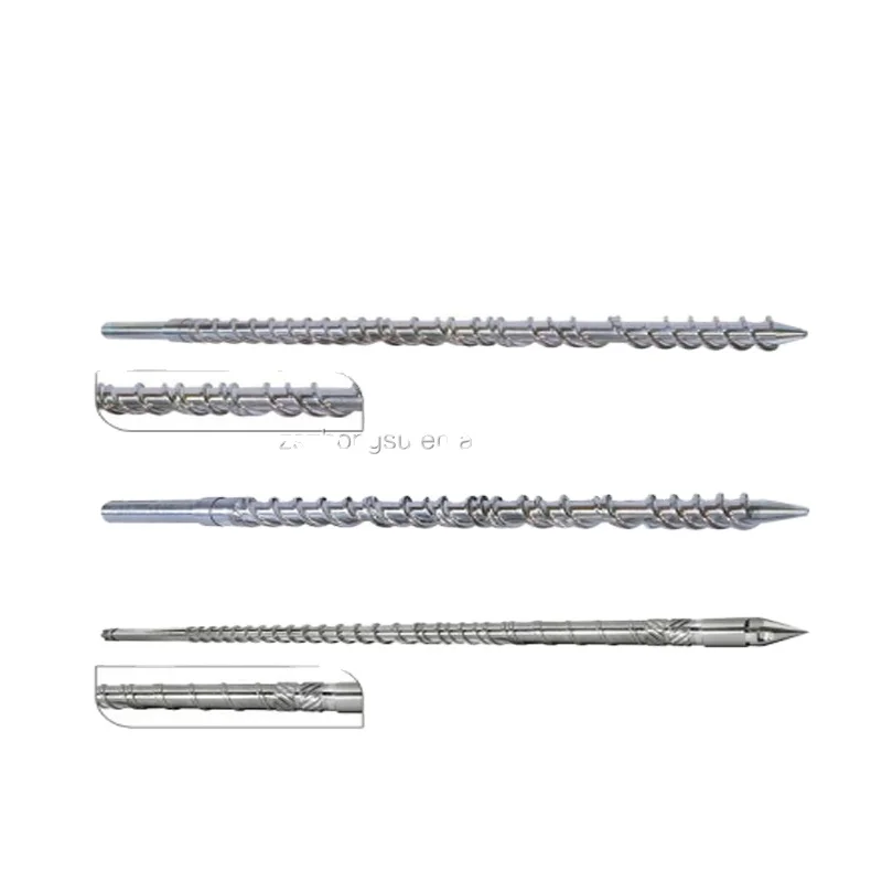 SINGLE SCREW AND BARREL FOR PVC, PE, PP, PLATE, PROFILE, PIPE, PELLETIZING SCREW