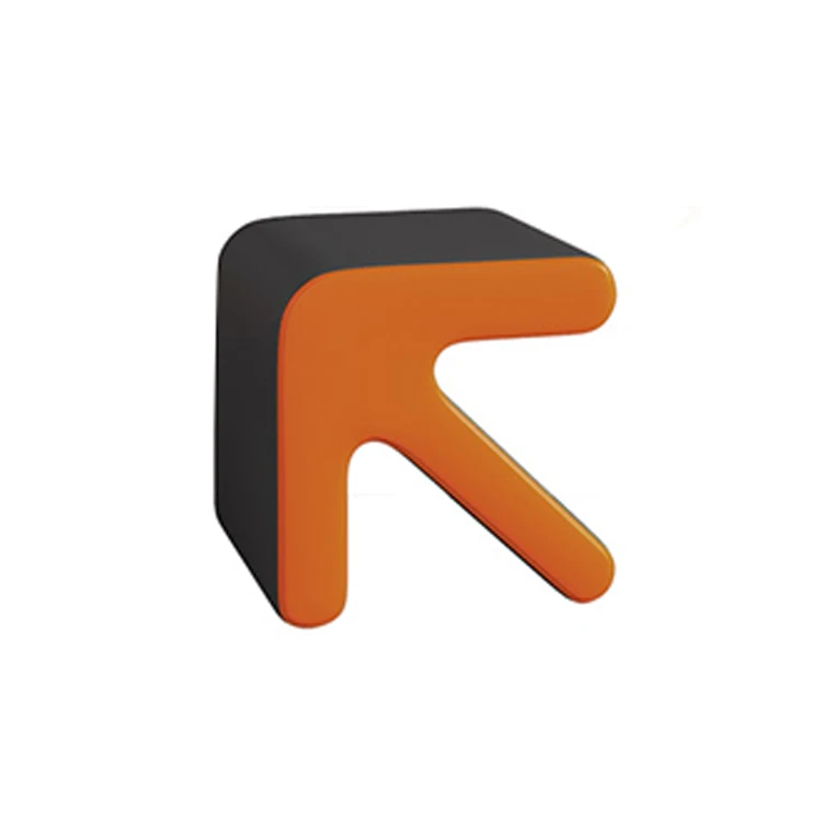 Wholesale Modern Nordic Luxury Velvet Woven Cushion Leather ottoman