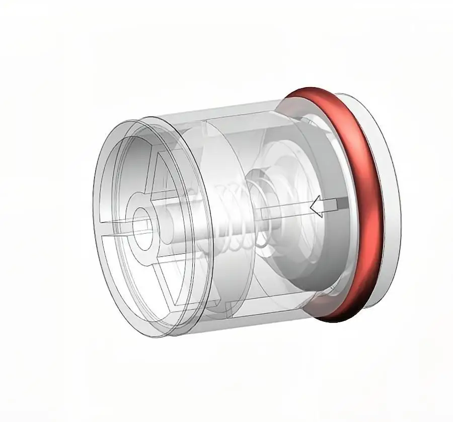 XHnotion DN series water meter backflow preventer plastic cartridge check valve