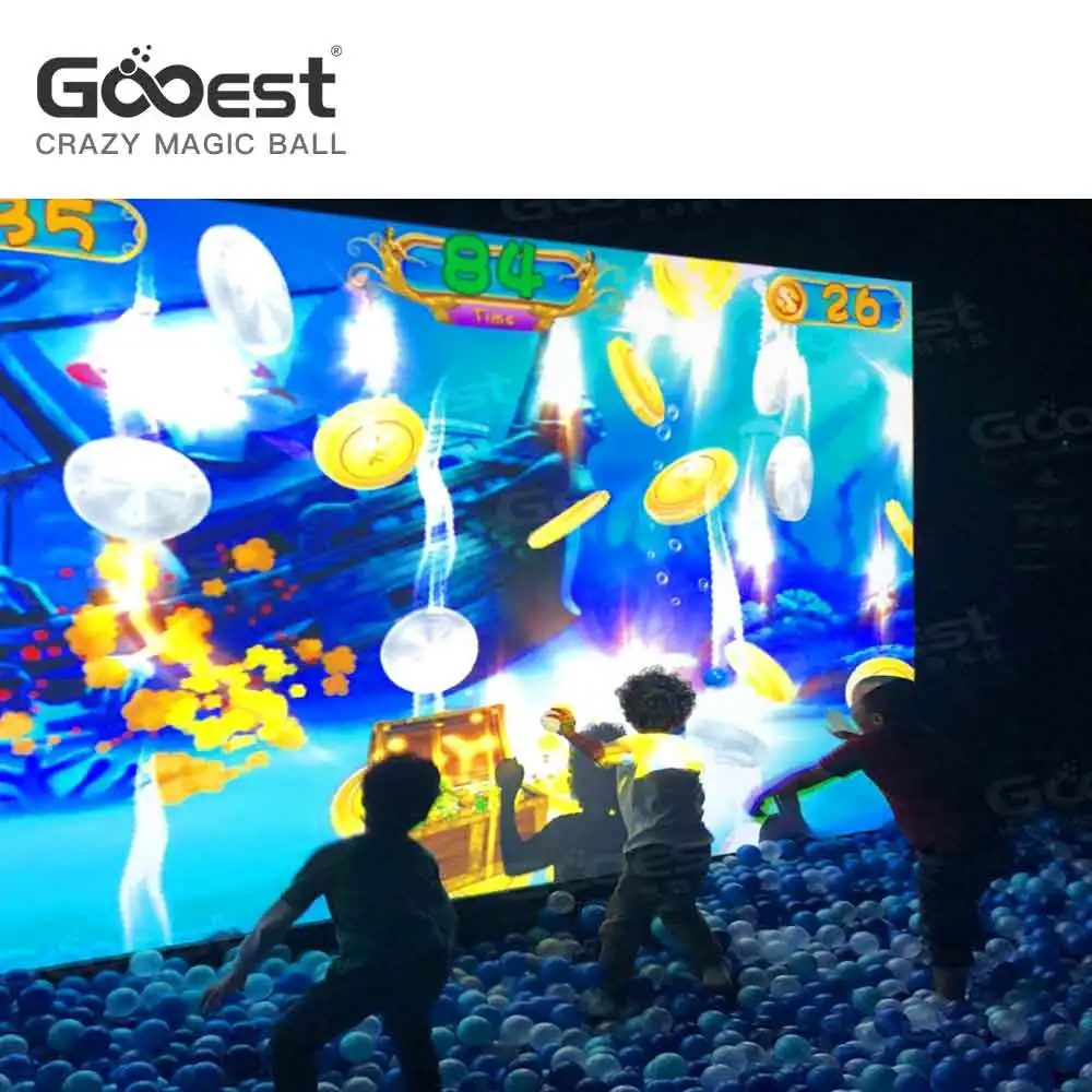 Indoor Softplay Playgroundinteractive Wall Games Ball Pool