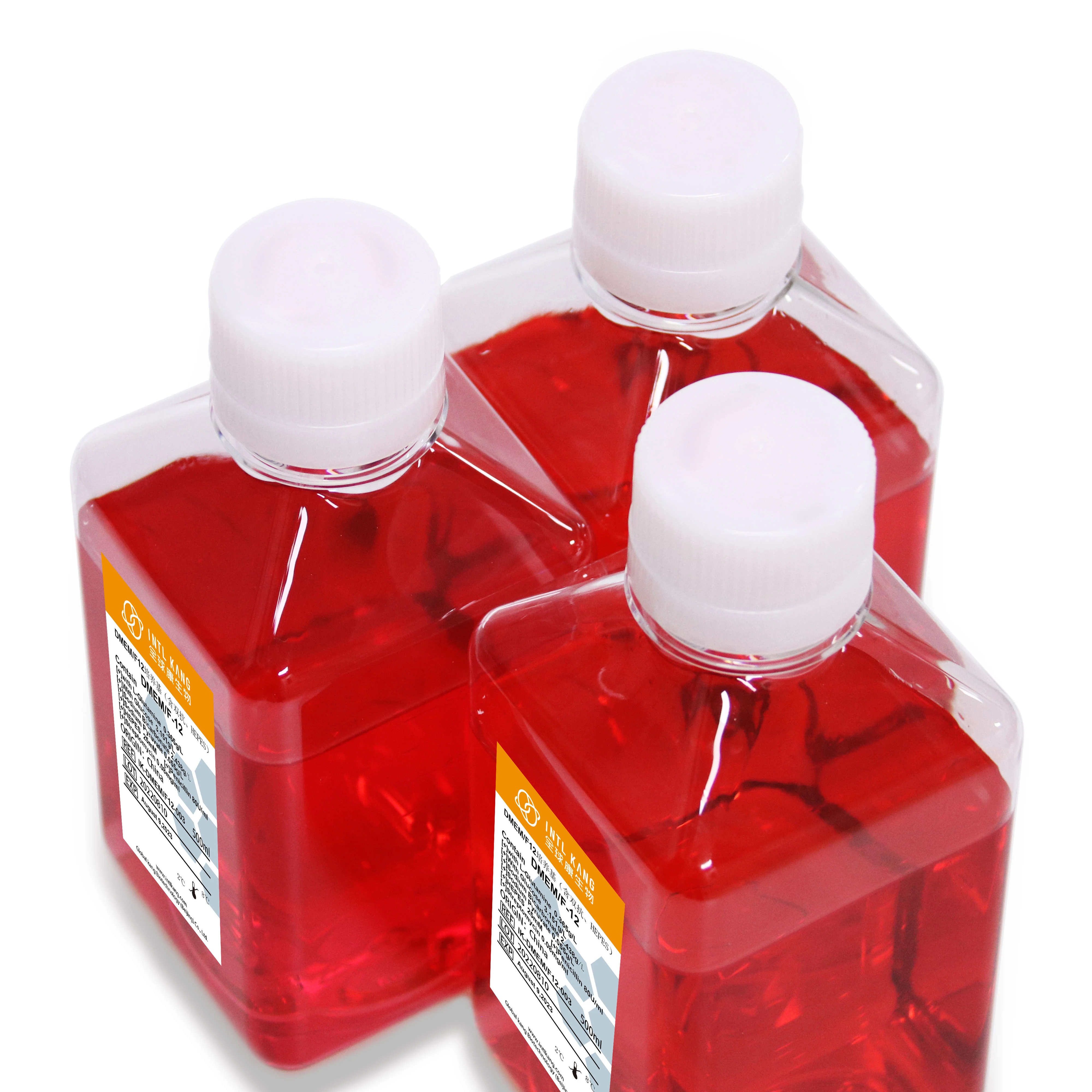 Culture Medium with HEPES and Antibiotic DMEM F12 for Laboratory Research Liquid Cell Culture Meida