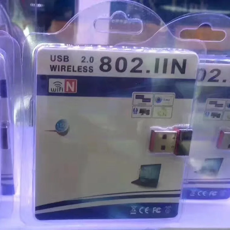 Мини USB Wi-Fi адаптер 802 11 b/g/N 150