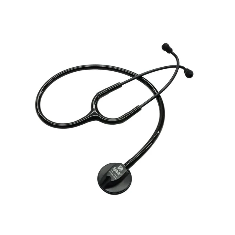 Spirit Multi Frequency Single Head Cardiology Stethoscope Heart Rate Heartbeat Monitor Zinc Alloy Chestpiece