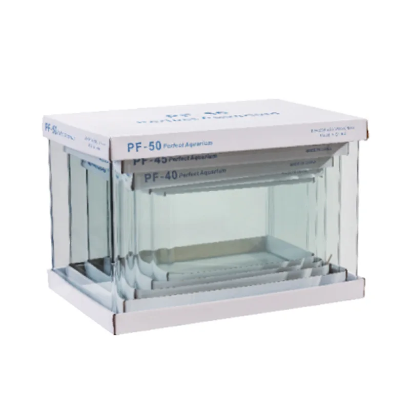 Factory wholesale transparent fish tank various sizes 5 in1 living room ornamental fish tank