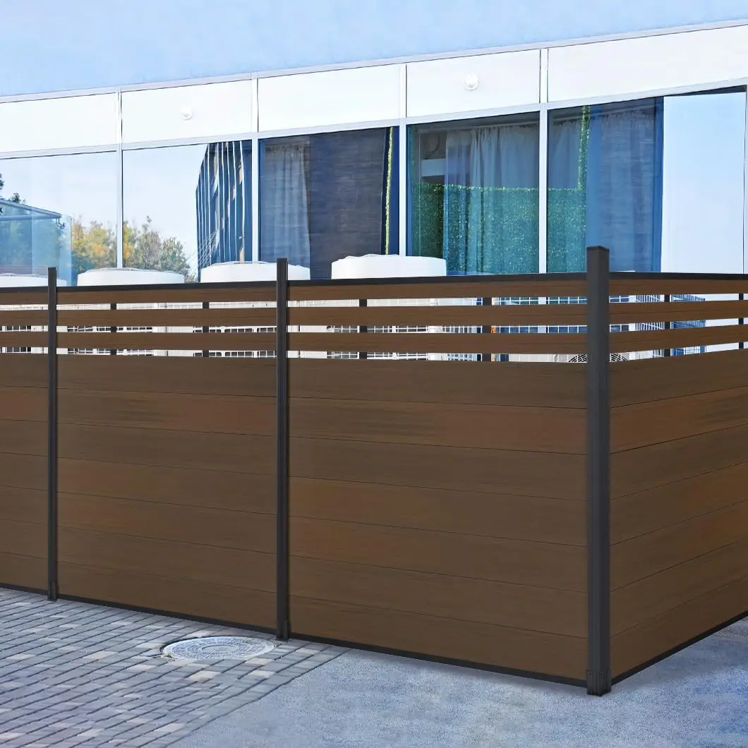 Customizable WPC Wood-Plastic Assembling Modular fences for houses Panels