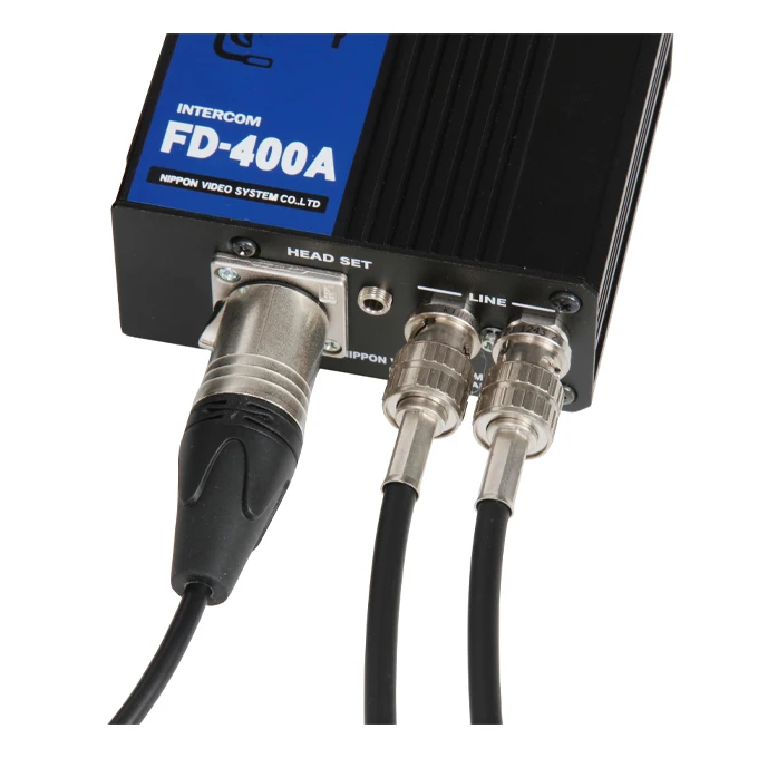 Broadcast PROTECH NIPROS BNC cable connector portable intercom device