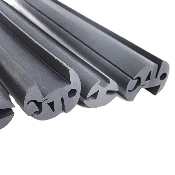 Top Quality flock lined window rubber glass seal strip