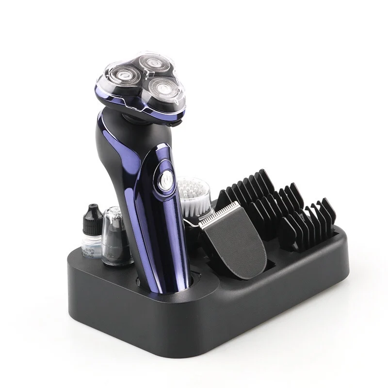 Бритвенный станок 4 в 1, бритвенный станок с тройным лезвием из нержавеющей стали, мужское ежедневное Бритье