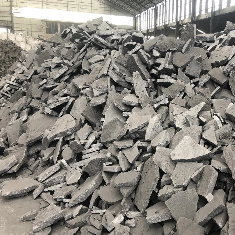 Supply national standard ferrosilicon block for steelmaking 72A 75A ferrosilicon block