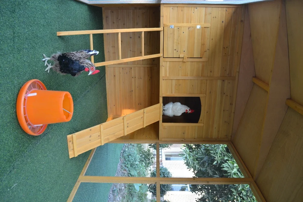 wooden extra large run chicken coops