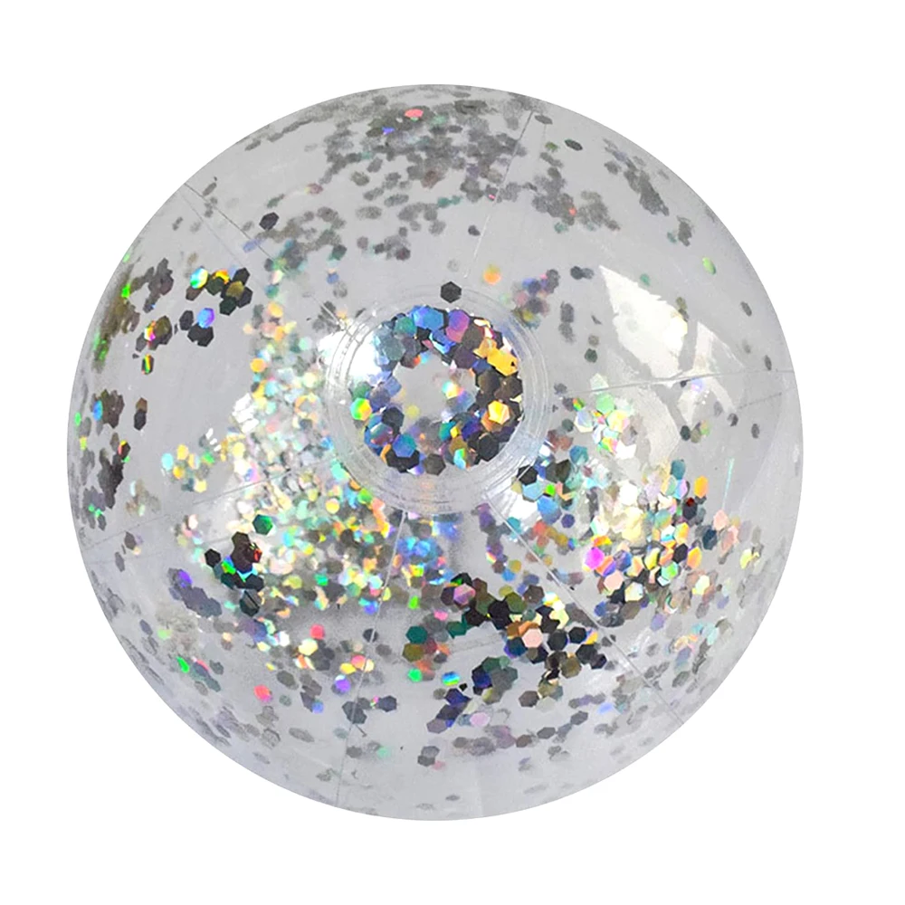 Wholesale Best Selling Custom Inflatable Glitter Ball Children Toys Beach Swimming Pool Floating Inflatable Water Games