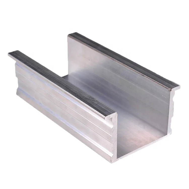 wholesale extruded material aluminum u channel profile price per kg, t track aluminum profile