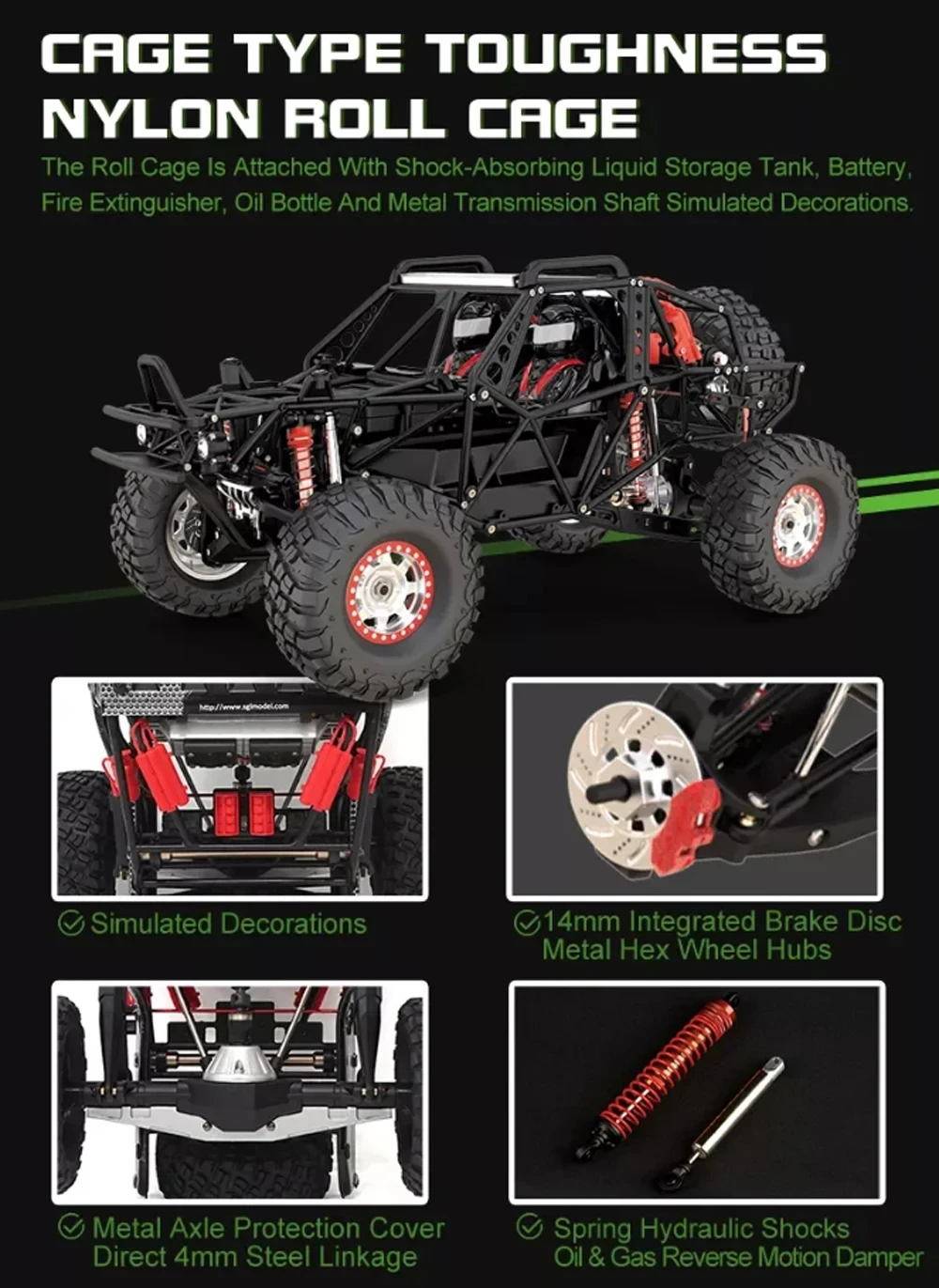 SJY-UD1001 1/10 4WD 2WD дистанционное управление высокоскоростной дрейф внедорожник Радиоуправляемый спортивный автомобиль 1:10 60 км/ч бесщеточный двигатель