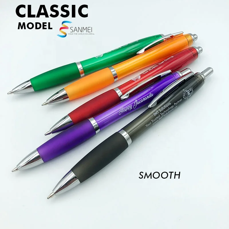 Quality Guarantee Promotional Logo Printed Ballpen Cheap Plastic Custom Pen with Logo
