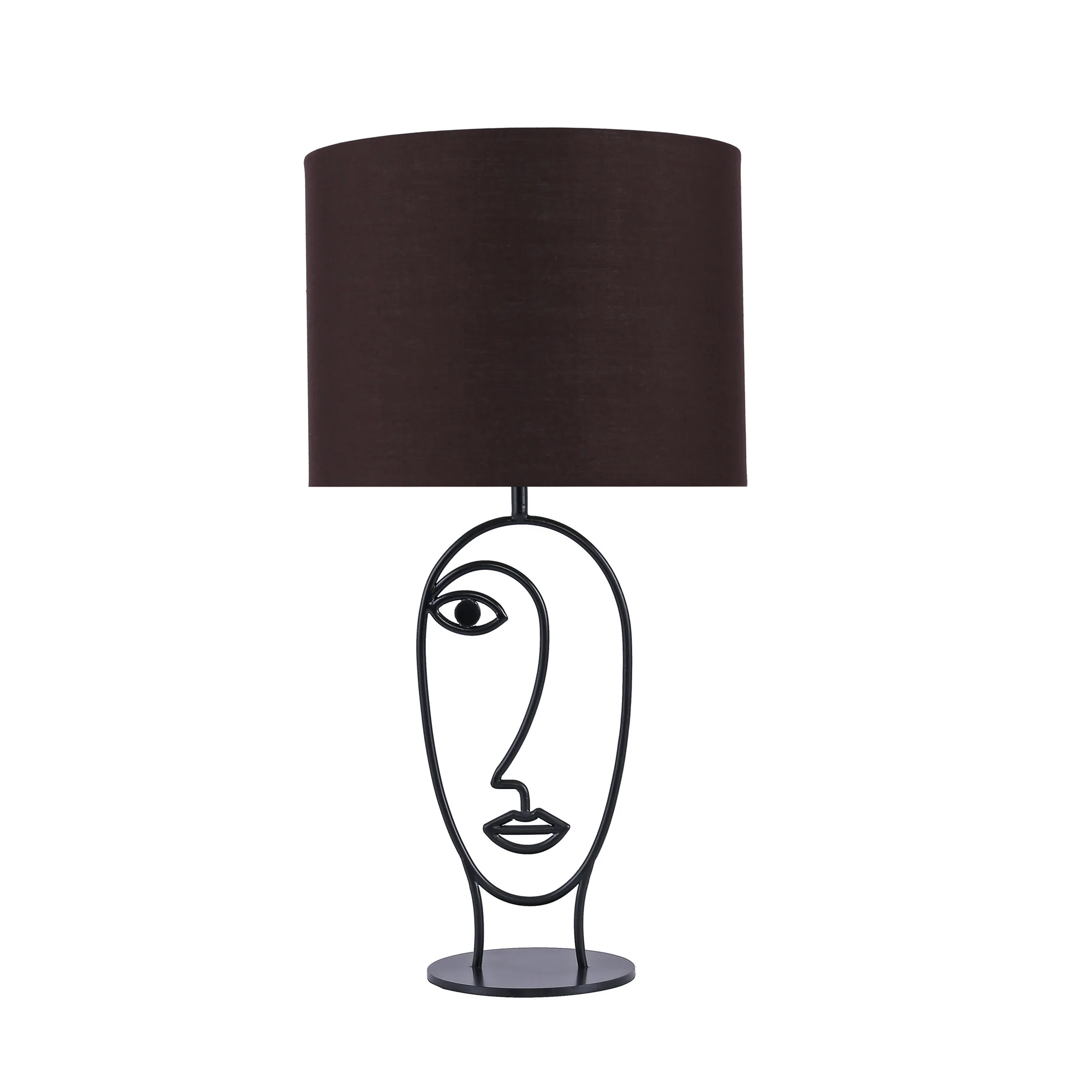 New Design Special human face artical table lamp hot sale popular for bedroom,living room