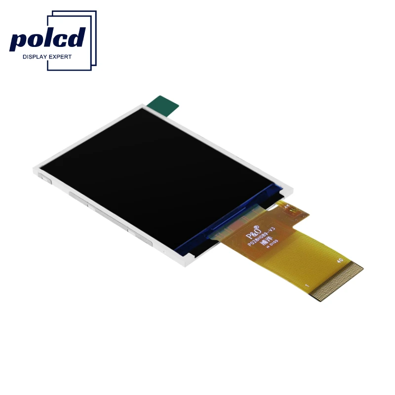 Polcd 2.8 inch LCD Module 240*320 Resistive Touch Screen Industrial Control Panel Display