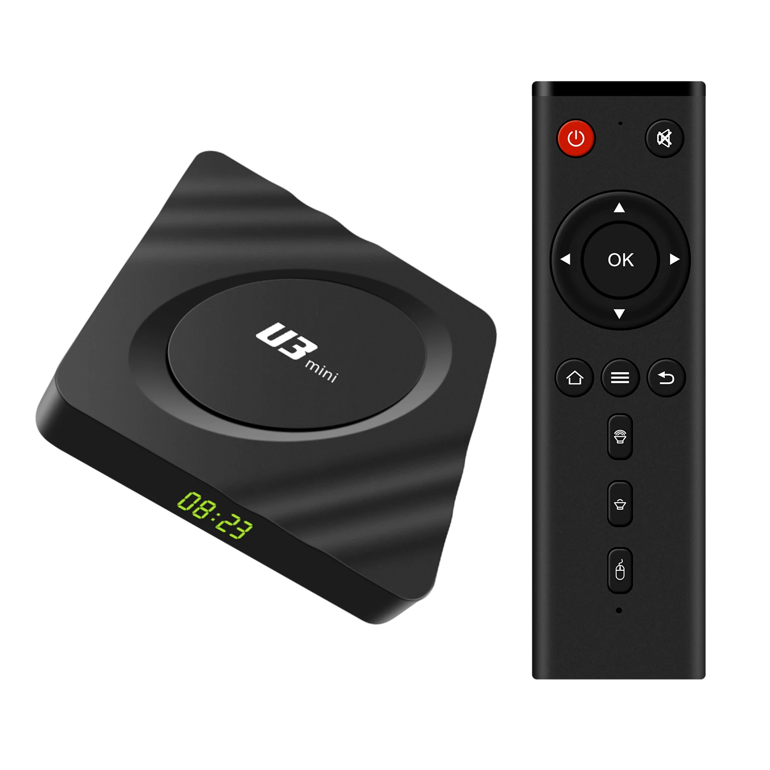Торговая гарантия в наличии оптовая продажа ТВ-приставка Amlogic S905W Roku Android 4K 2 ГБ