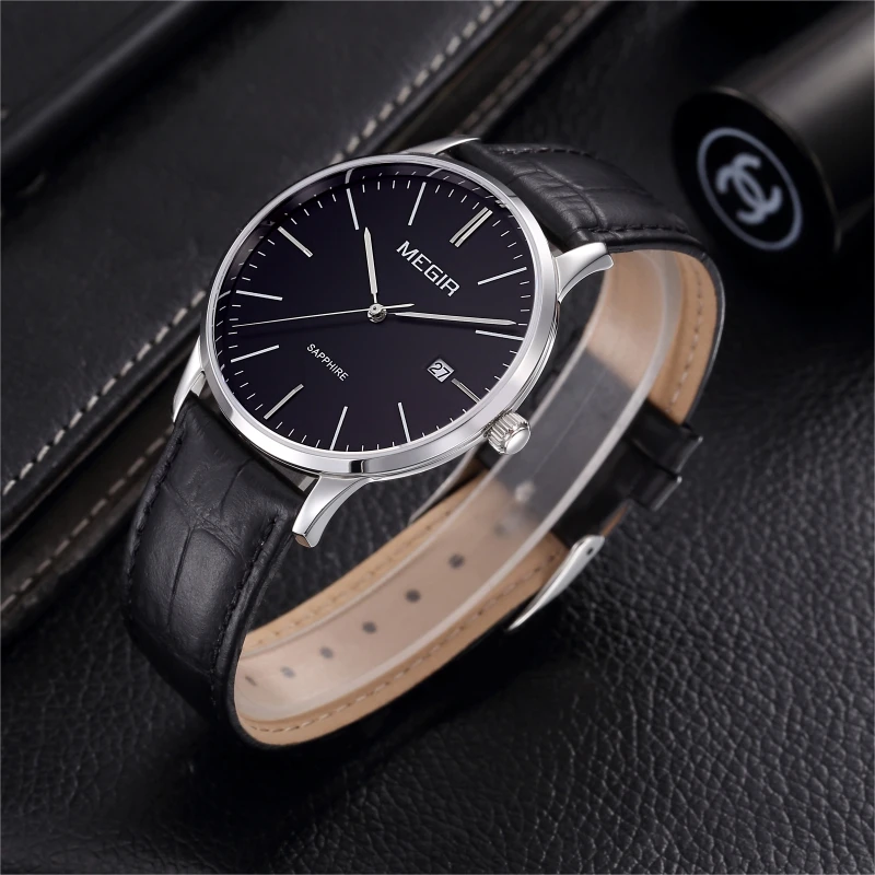 
Unisex Japan Movement 2015 Water Resistant Custom Your Own Brand Logo Men Minimalist Watch 