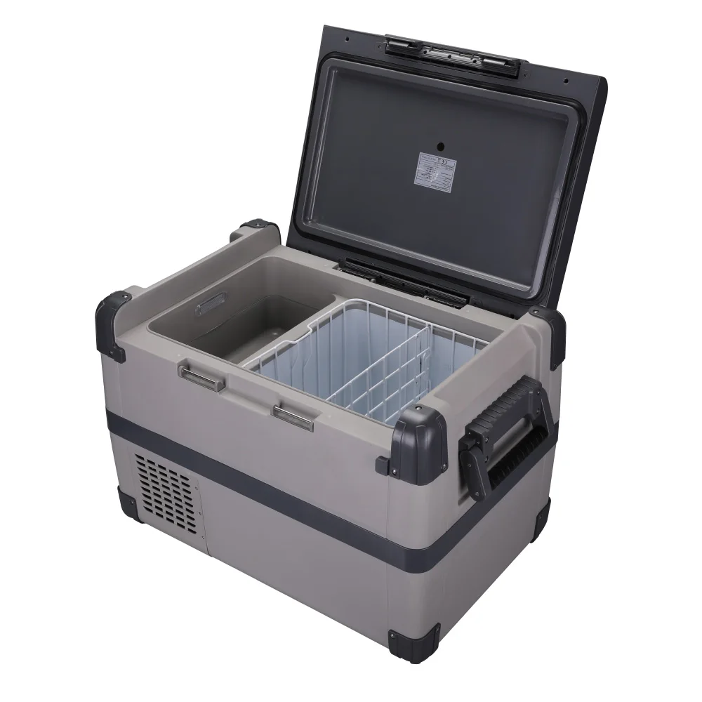 2024 Evercool Portable Refrigerator Car Camping Fridge 12v/24v Refrigerated Used Compressor 50L