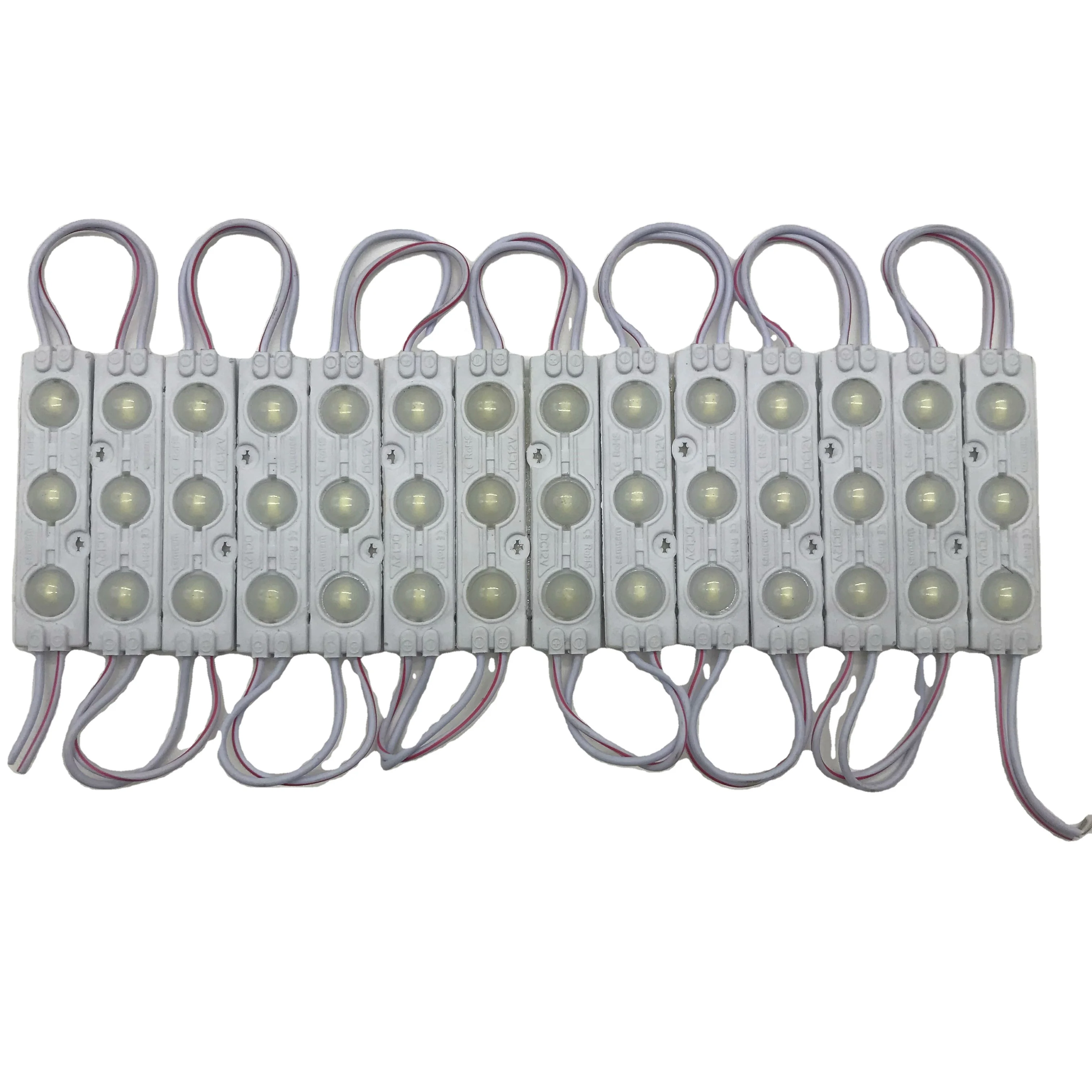 SMD 5630 3 светодиодных модуля для вывесок подсветка высокое качество постоянное напряжение светодиодная Пиксельная лампа коробки