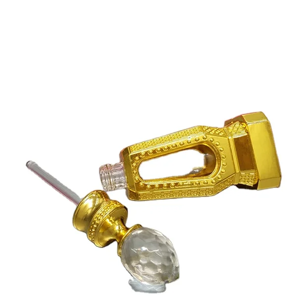 10ml luxury antique metal Arabic style fragrance essential oil bottle