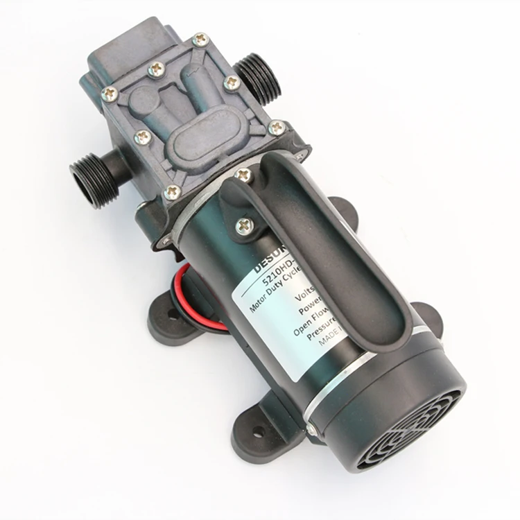 12 Вольт 100 ватт Dc Высокое давление мини Электрический Всасывающий диафрагменный портативный водяной насос