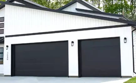 Guangdong modern high quality electric garage door gate automatic sectional overhead garage door for good price