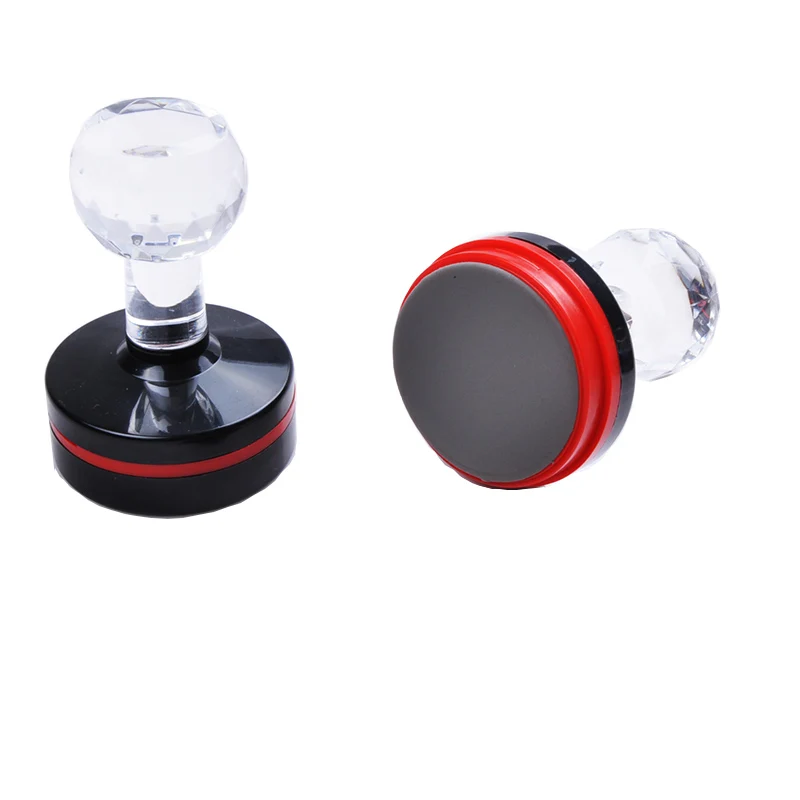 HB30404220 Round Photosensitive Stamp Holder Cb Office Handle Self Inking with Flash Foam