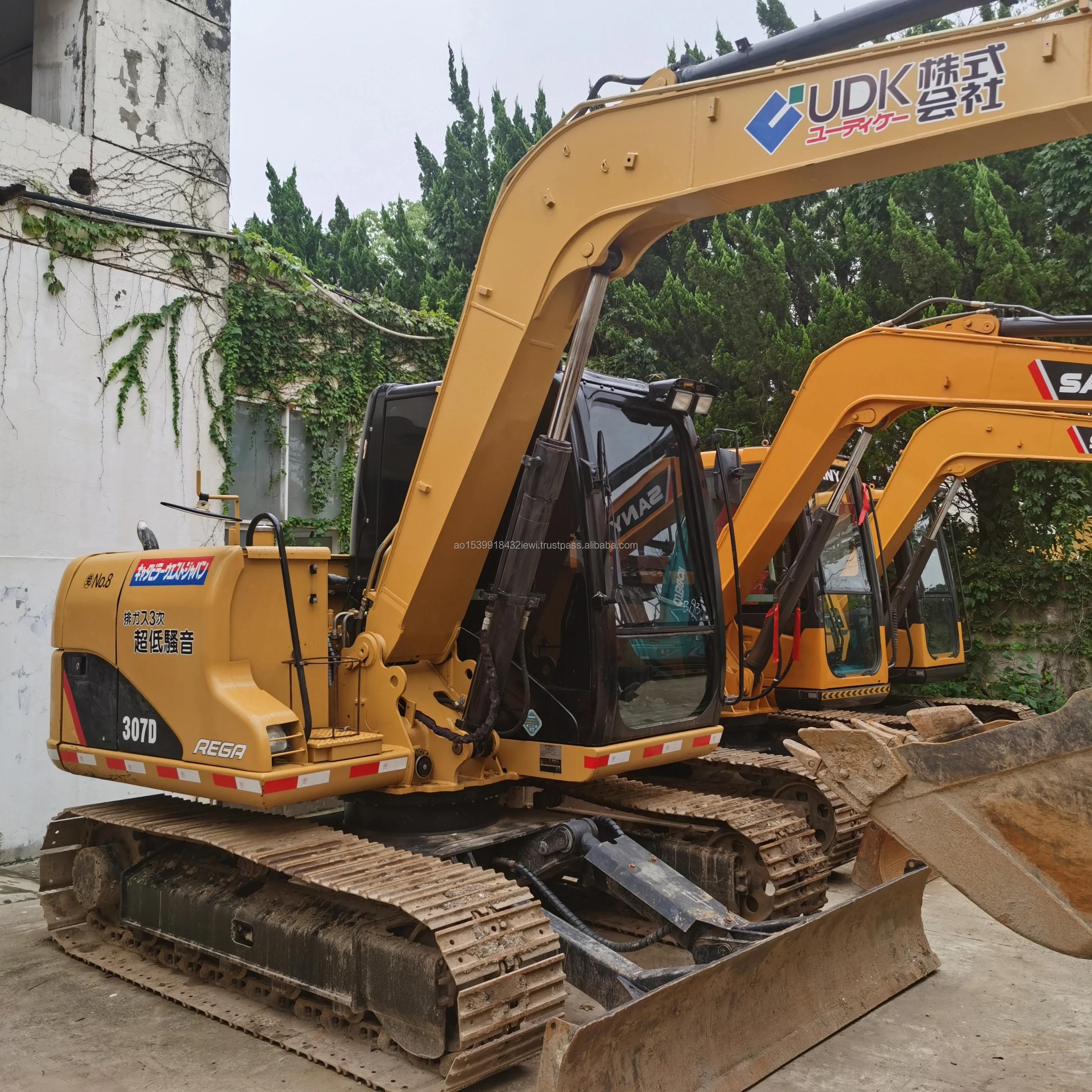 Crawler Hydraulic Caterpillar 307D Excavator Cheap Price Good Conditions Used Engineering & Construction Machine