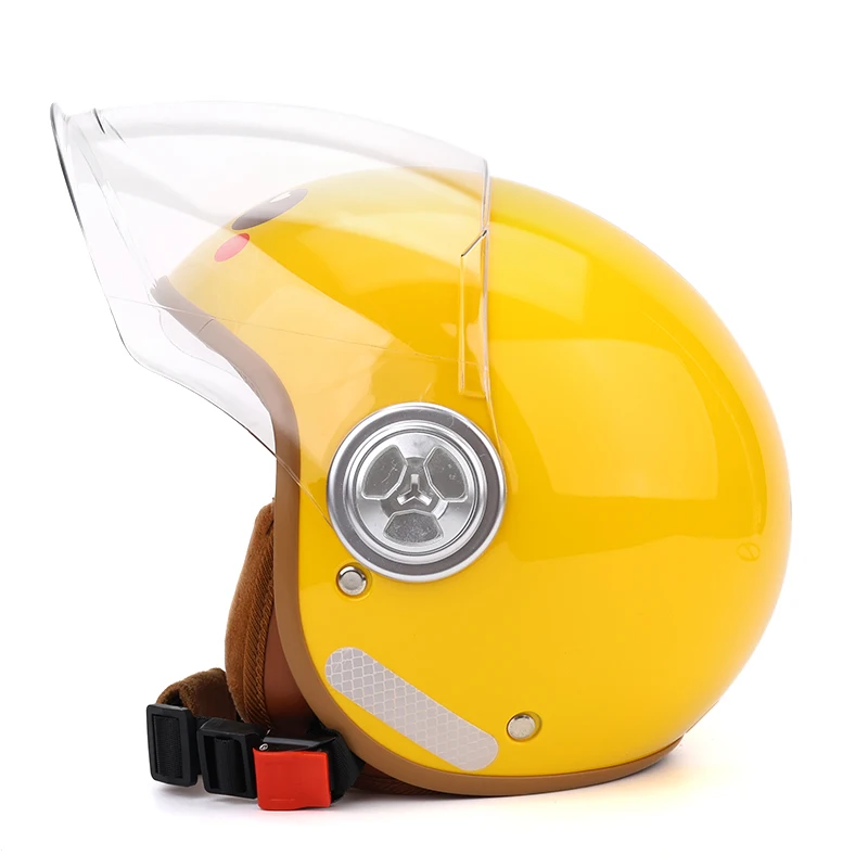 Мотоциклетные шлемы: легкие с HD-линзами стандартные полушлемы из полипропилена для детей от производителя