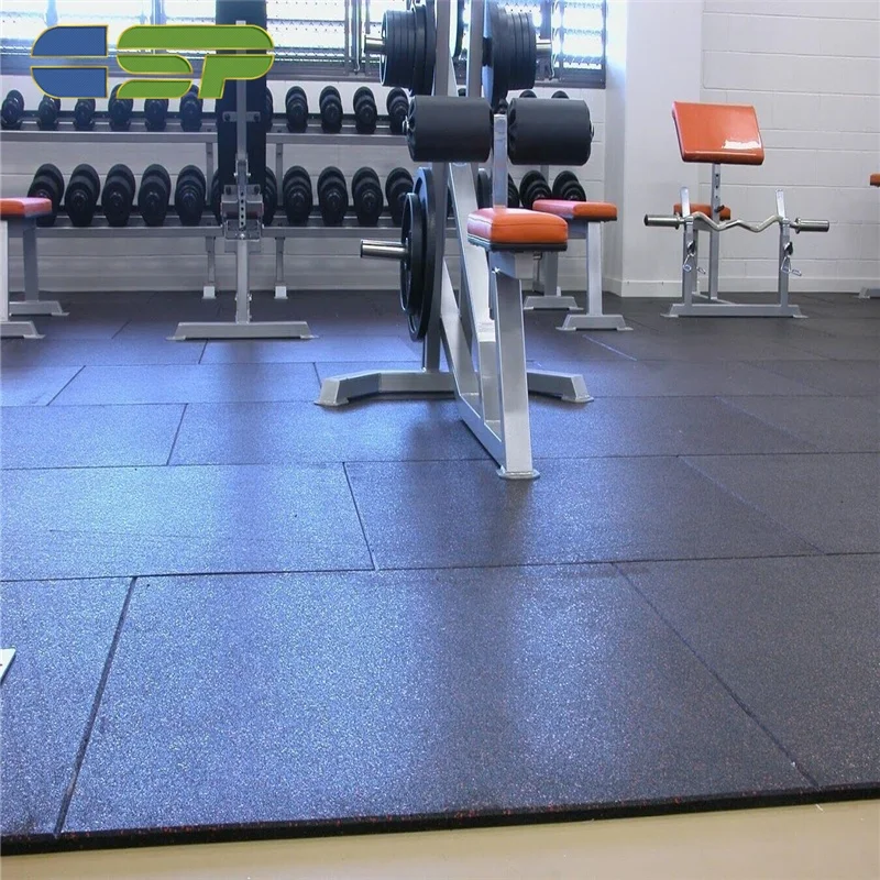 1x1x20mm rubber tile for gym crossfit