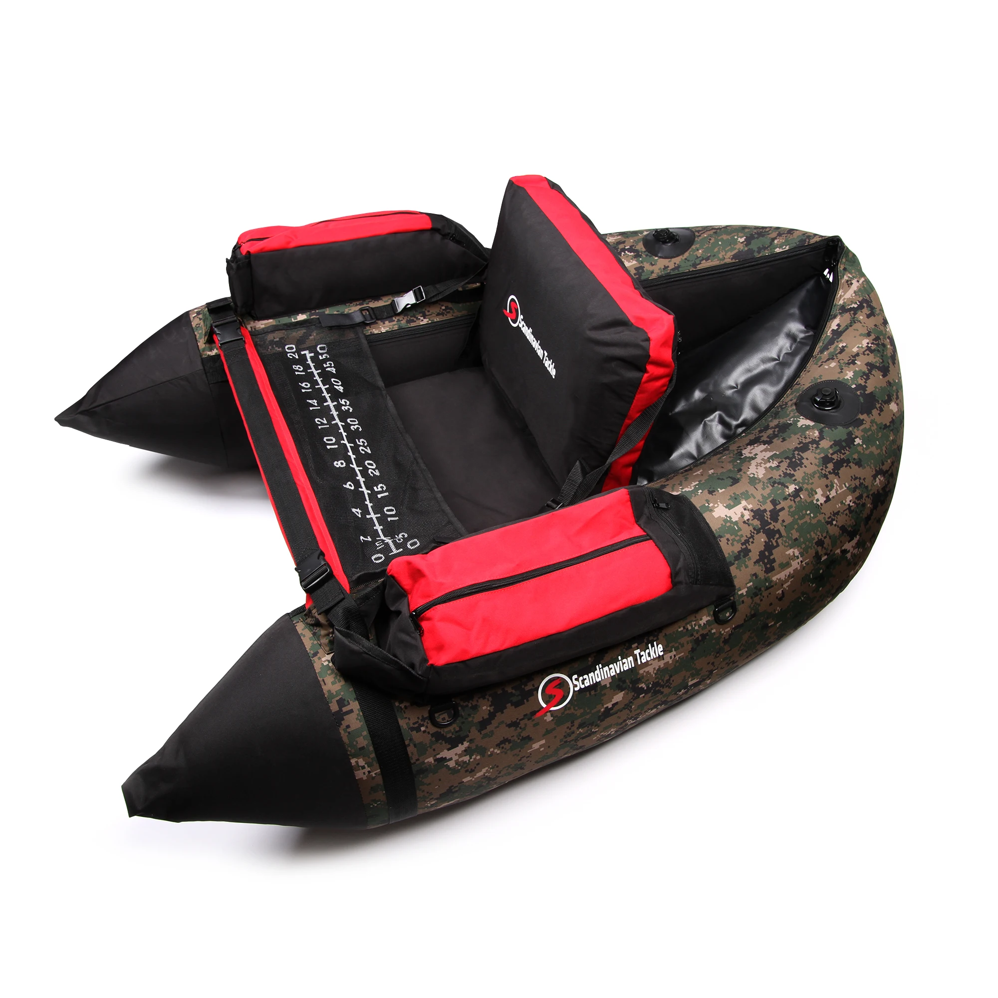 New Type PVC Floating Pontoon Tubes Fishing Inflatable Self Inflating Life Self-bailing Rafting Boat