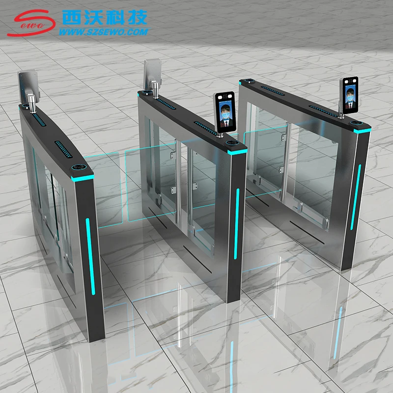 SEWO высокой безопасности, пешеходный проход, контроль доступа, Поворотный барьер, ворота с распознаванием лица для безопасности, садовый район, деревня