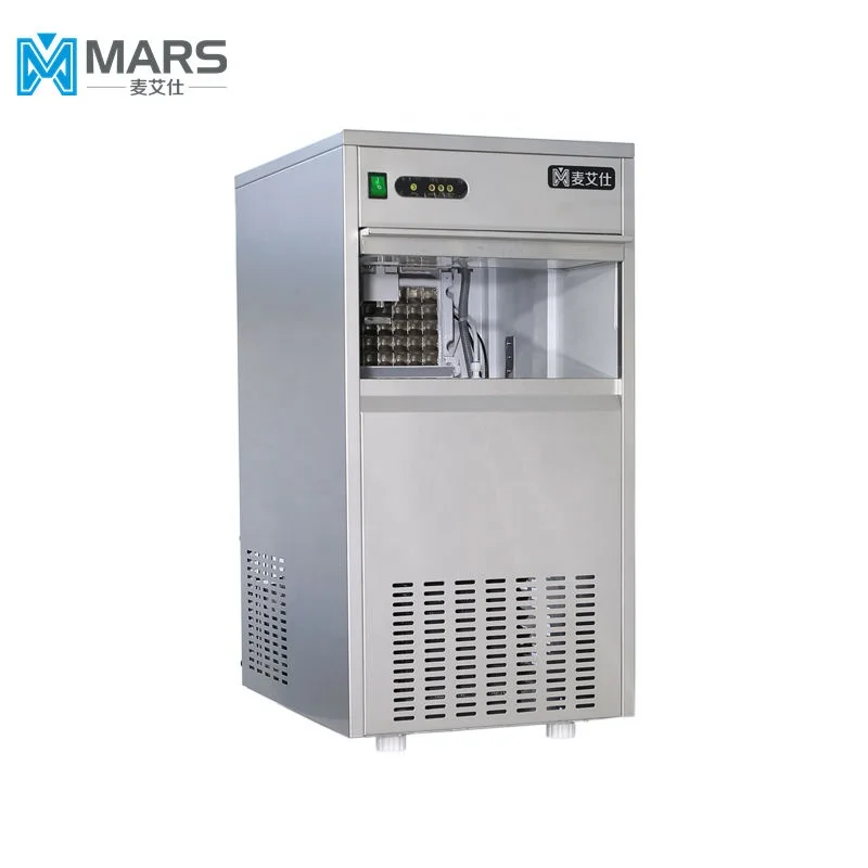 IM-30AS MARS Stainless Steel Industrial Ice Making Machine, R304a/R600a Environment-friendly refrigerant