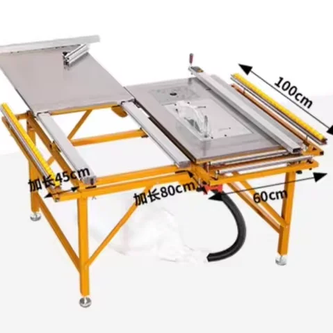 multifunctional Table Saw Sliding Table Saw Table Saw for Woodworking