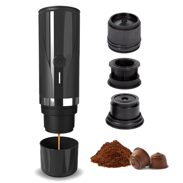 Newtory Wholesale Hot Cold Brew Mini Electric Portable Coffee Maker Espresso Machine ABS for Travel Xinyuan 1 Set 69mm*203mm