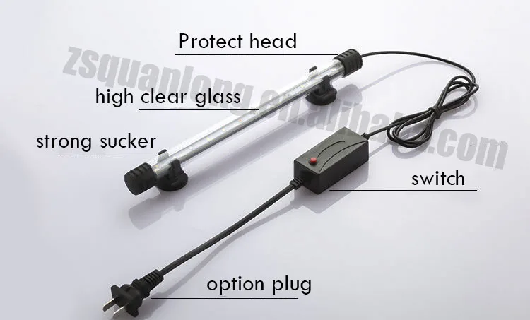 Quanlong T4 20 40 60 80 90 100 120 150 submersible changing color rgb fish tank light marine led aquarium light
